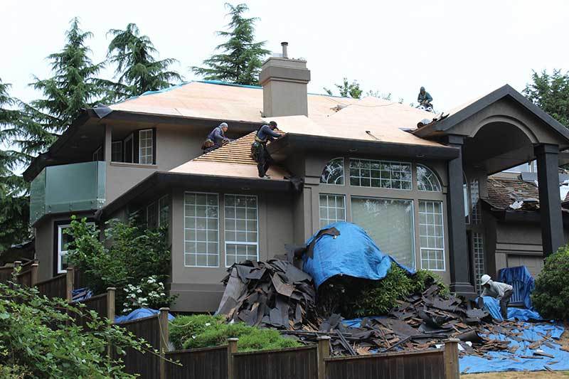 Vancouver Home shingle roof replace