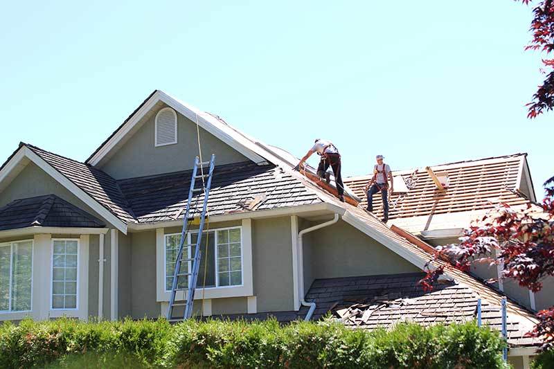 Vancouver house shingle roof replacement