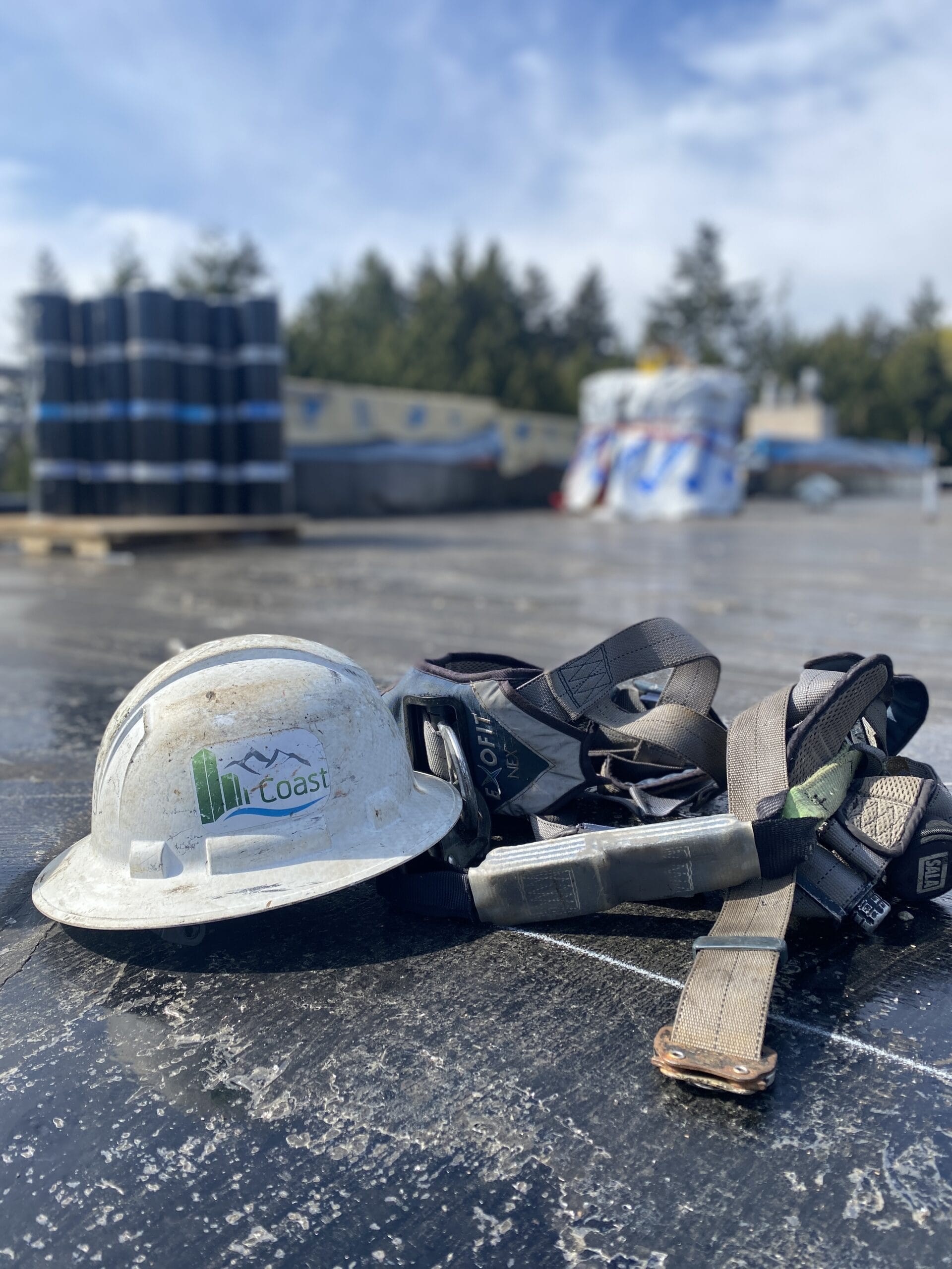 Tools for roof installations and repairs in Vancouver