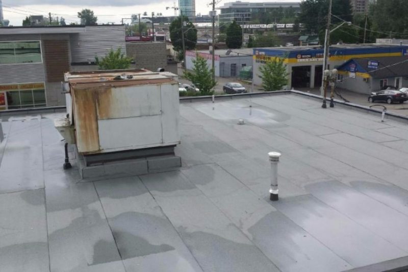 New commercial roof project