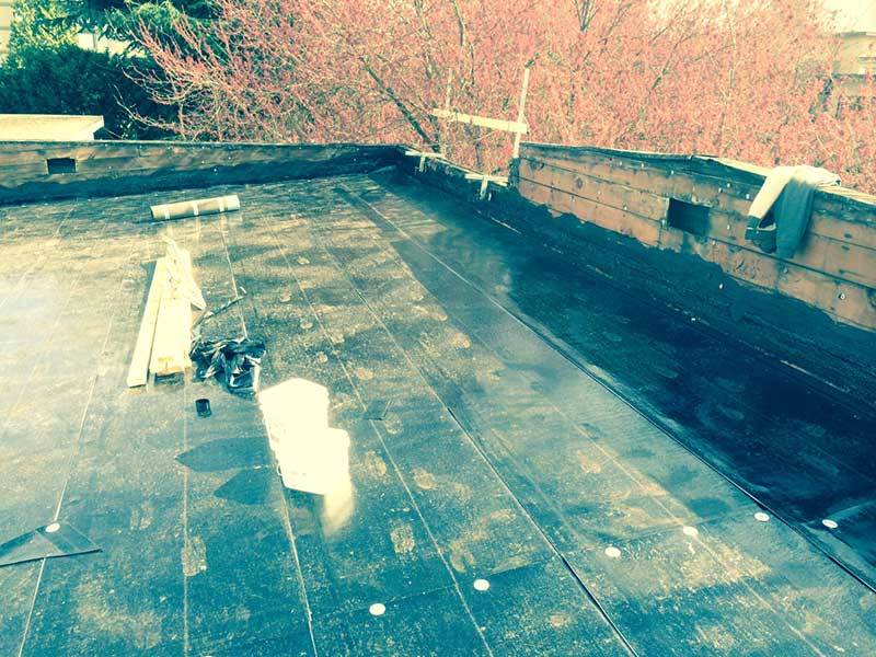 flat roof stripping and replacement