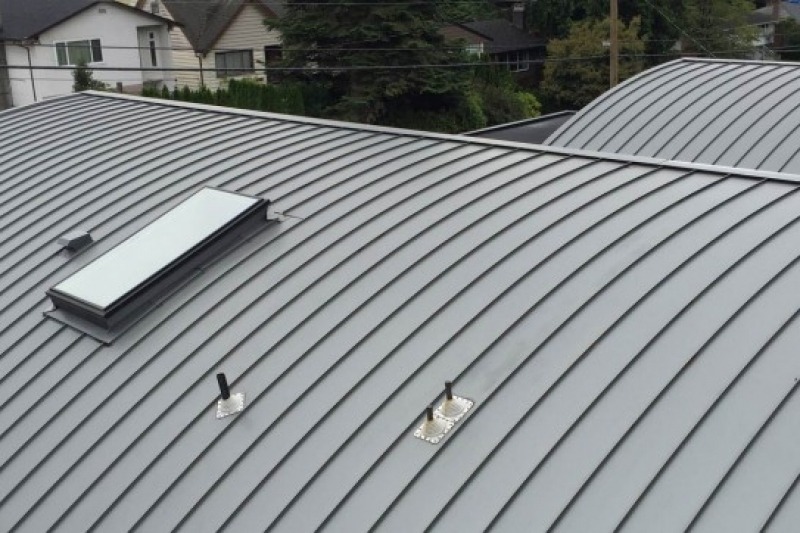 metal roof - custom