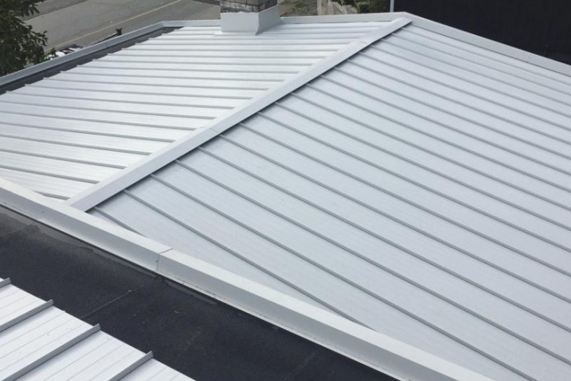 install metal roof low slope
