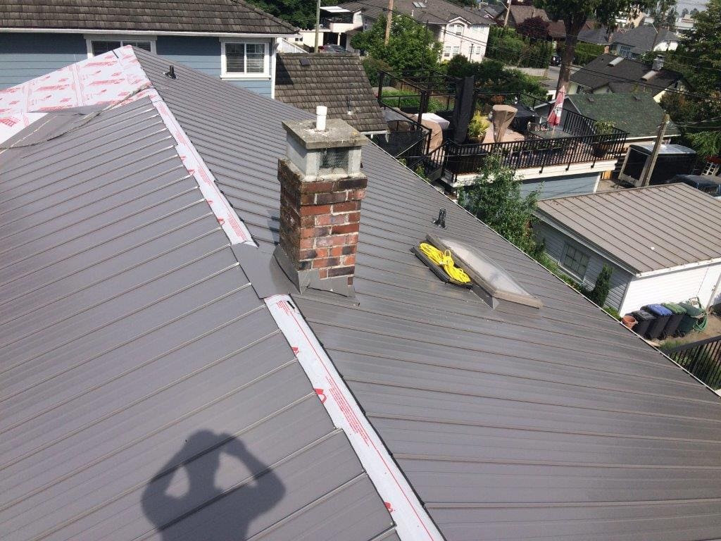 install metal roof low slope