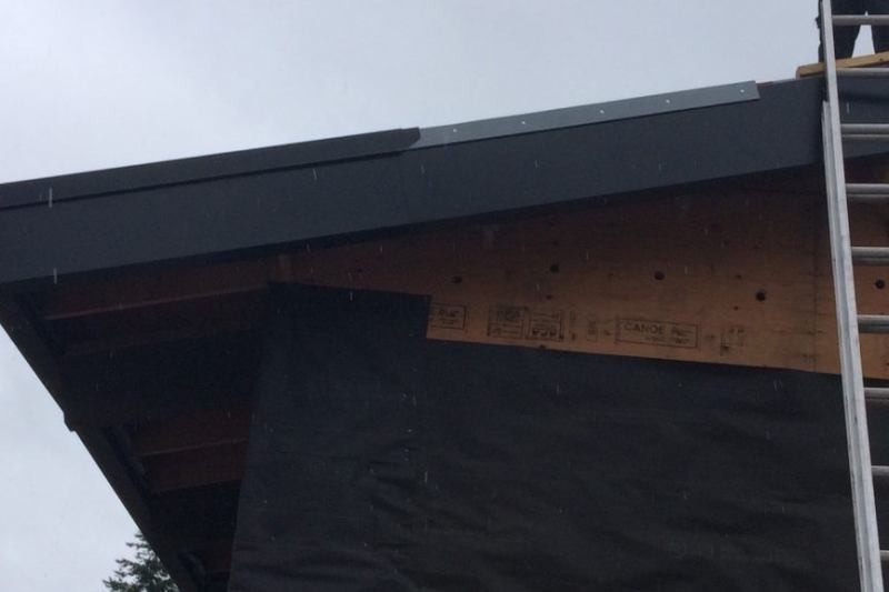 metal fascia home roof