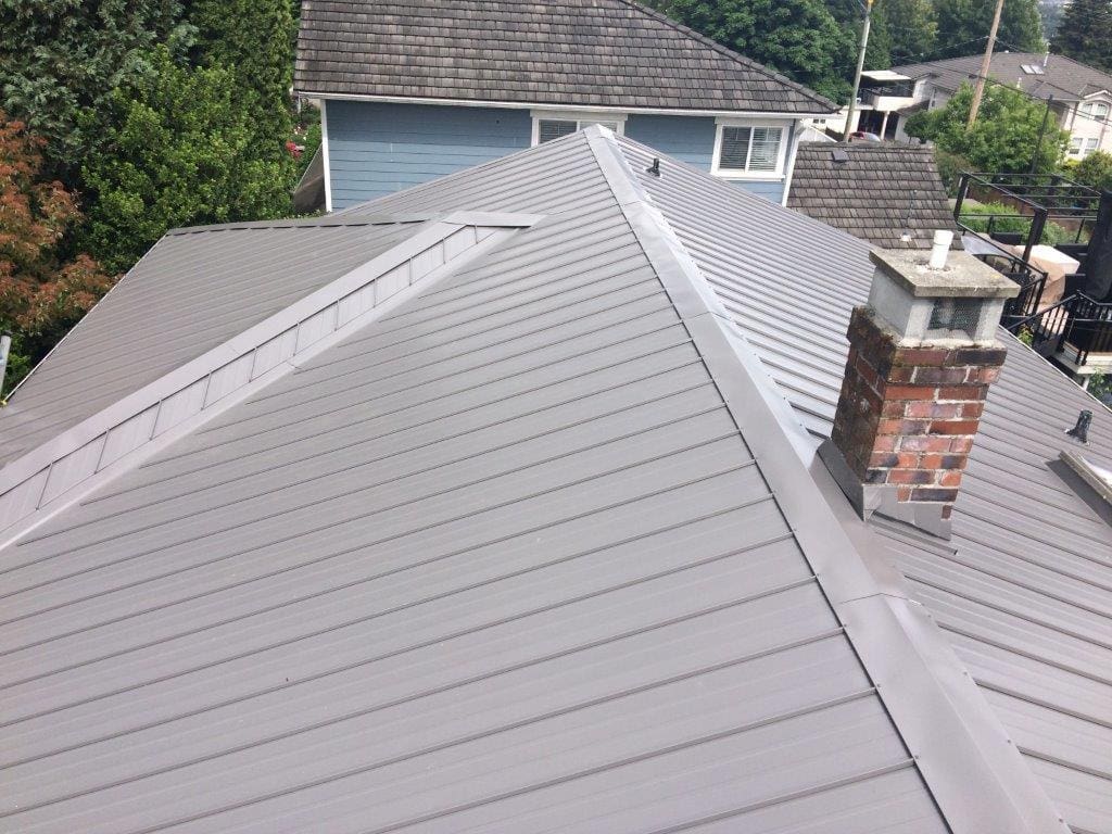 metal roofing installer for house