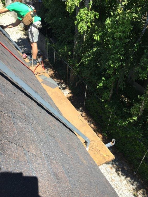 mansard cedar roof conversion