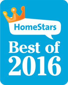 Best Vancouver Roofing Company Award by Home Start in 2016