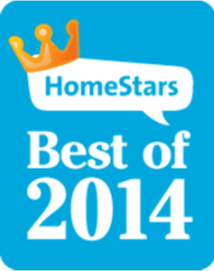 Best Vancouver Roofing Company Award by Home Start in 2014