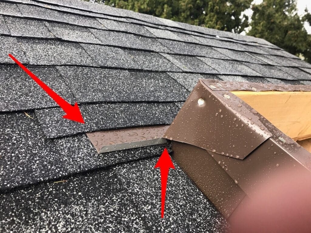 no back pan on roof installation